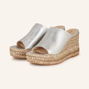 Brand New Paloma Barcelo Scarlet Wedge - Silver